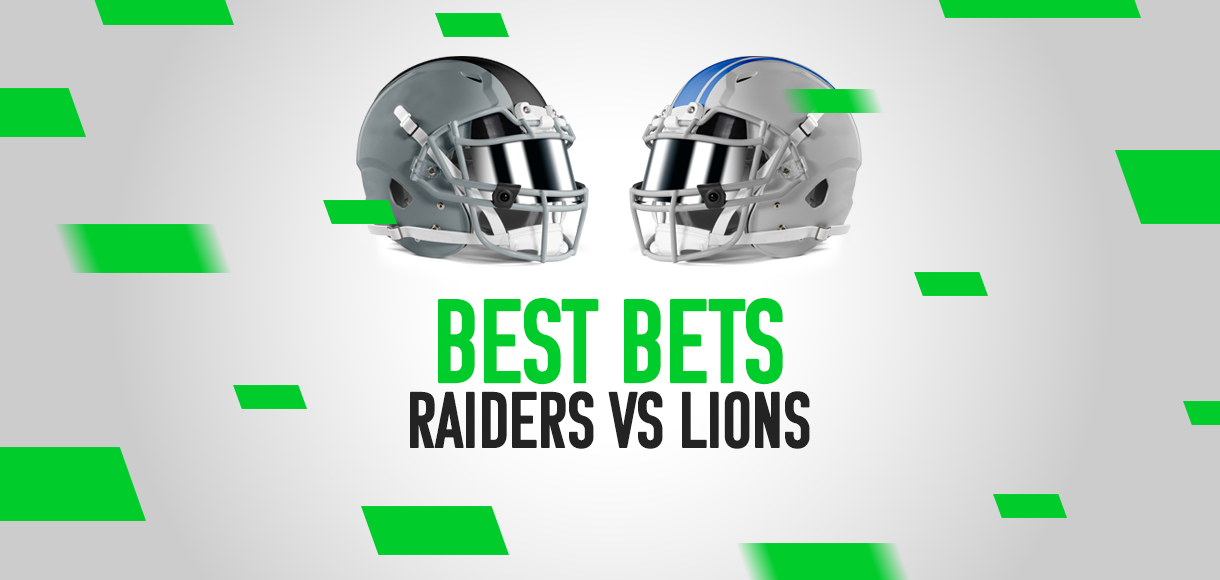 Raiders vs Lions Best Bets: Our Favorite Monday Night Football Picks
